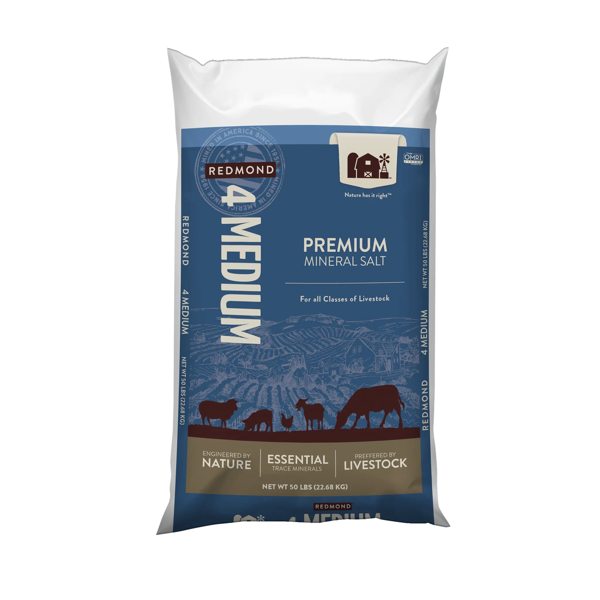25kgのブレンド米richman. 4 Medium – Redmond Agriculture