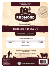 Canadian Redmond  Salt Block