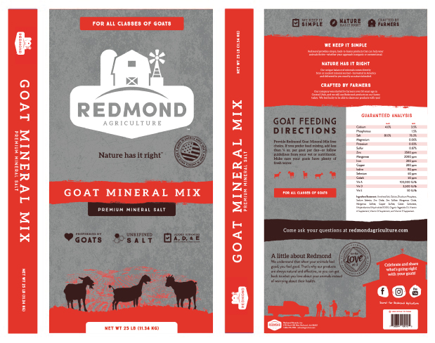 Goat Mineral Mix 25lb Product