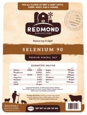 Redmond Selenium 90 Block Label
