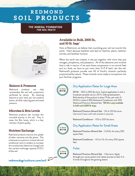 Redmond Soil Flyer Front