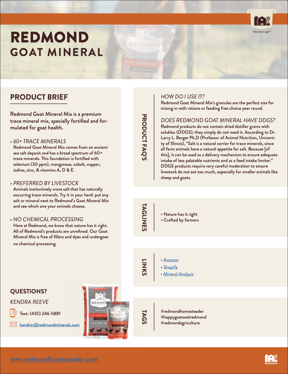 goat mineral influencer prompt