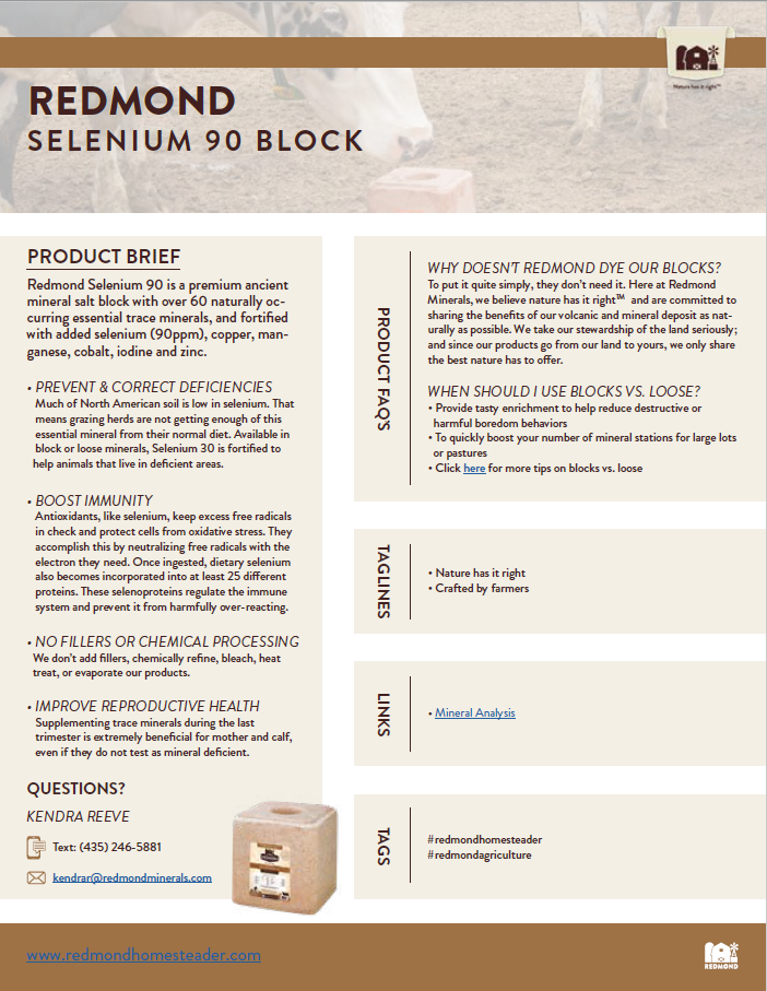 Selenium 90 Block
